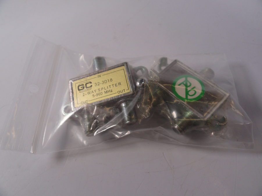 GC Electronics 32-3018 2-Way Splitter (5-900 MHz) QTY of 2 - Image 5