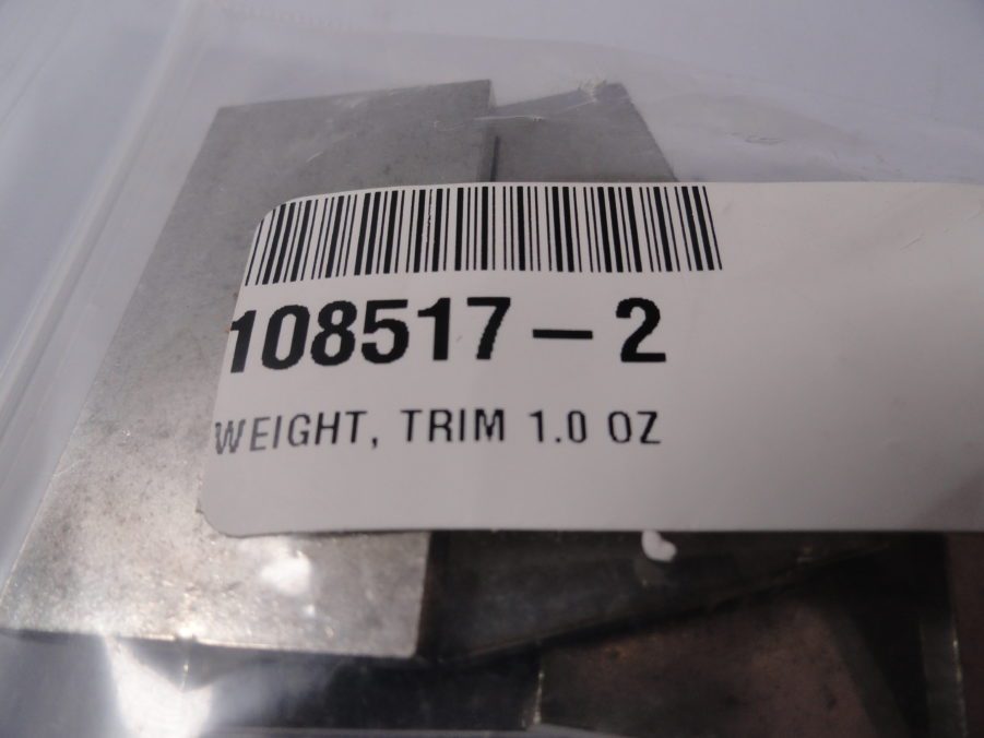 Cobham 108517-2 1.0 OZ Weight Trim for Sea Tel Satellites - Image 2