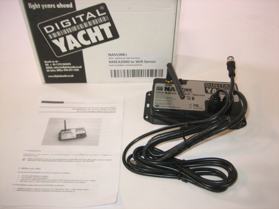 Digital Yacht Navlink+ NMEA2000 to Wifi Server w/USB Interface *NEW OLD STOCK*