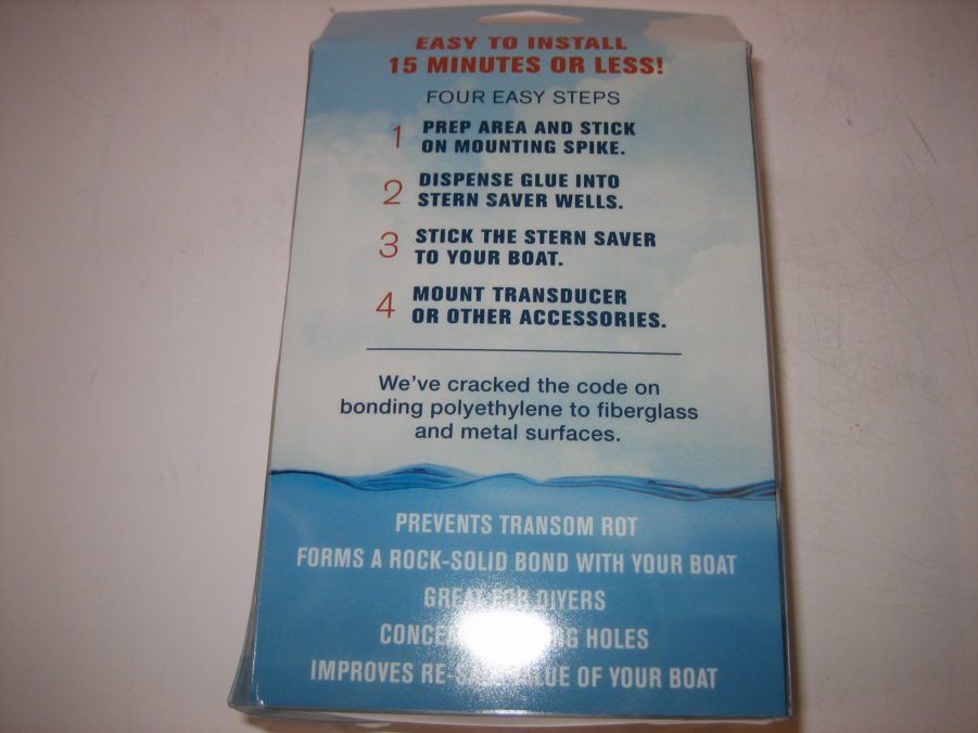 Airmar Stern Saver Original 4.5" X 3.5" for Transom Transducers *Complete Kit* - Image 5