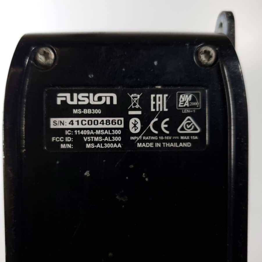 FUSION MS-BB300 - Boat Black Box Marine Stereo AM/FM Radio SIRIUS Ready - USED - Image 6