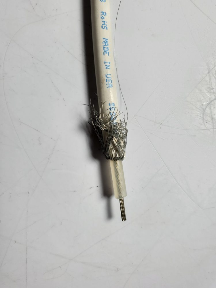 JSC 3060B RG8/U Mini 8 Coax Cable Marine16 AWG Tin Copper Shielded