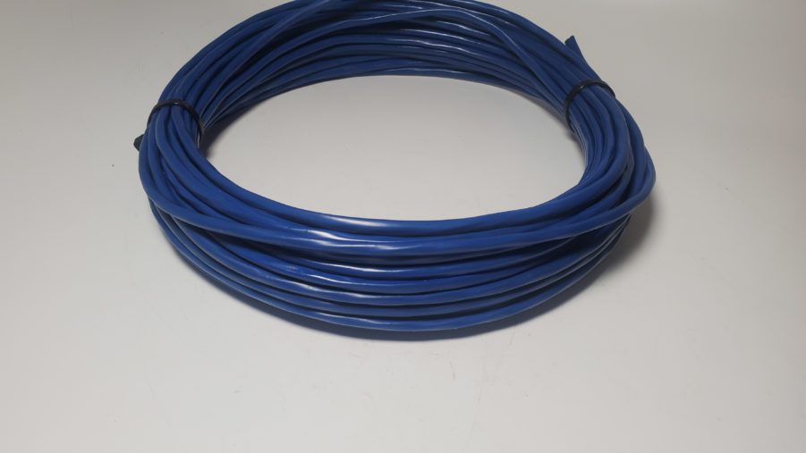 18/4 Stranded Cable 18 AWG 4 Conductor Shielded Low Voltage Wire UL Blue 57ft - Image 6