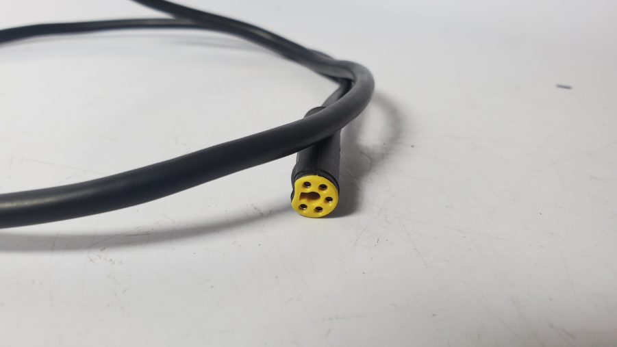 Simrad - Simnet Data Cable - Yellow 5 Pin Plug w/ Cut End - 2ft (.6m ...