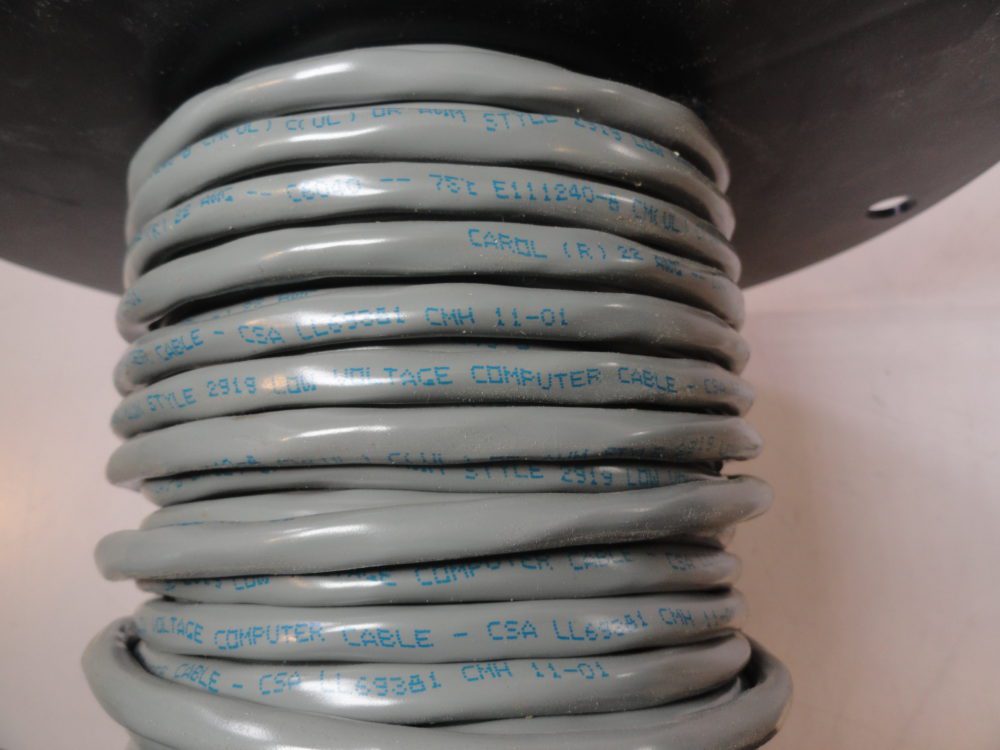 Carol 6040 22 AWG 3 Pair 22/3P Low Voltage Shielded Computer Cable 53ft ...