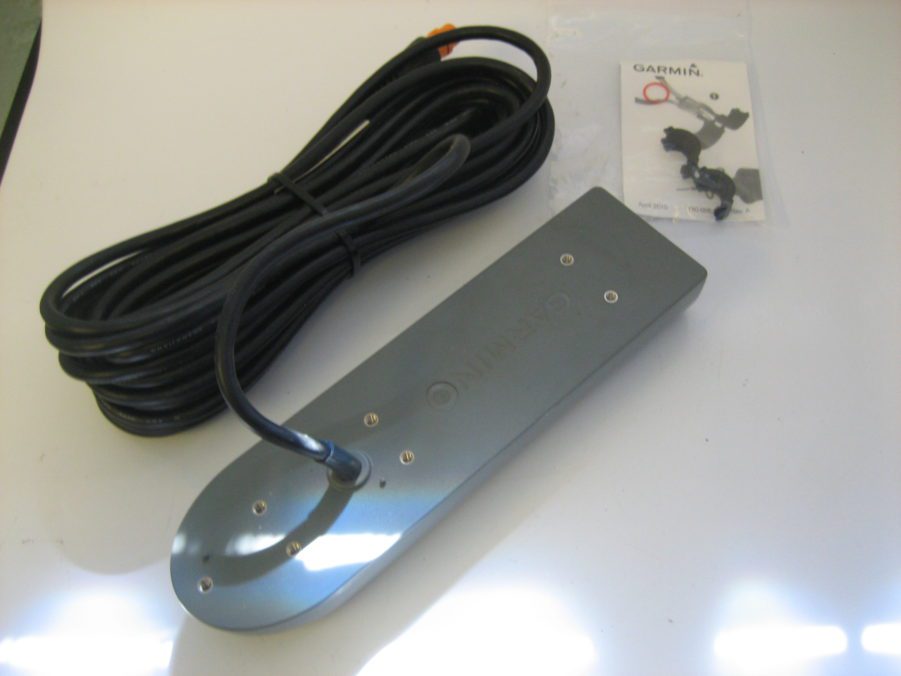 Garmin GT51M-TM 010-01966-00 Transducer 12-Pin Transom Mount DownVu SideVu CHIRP