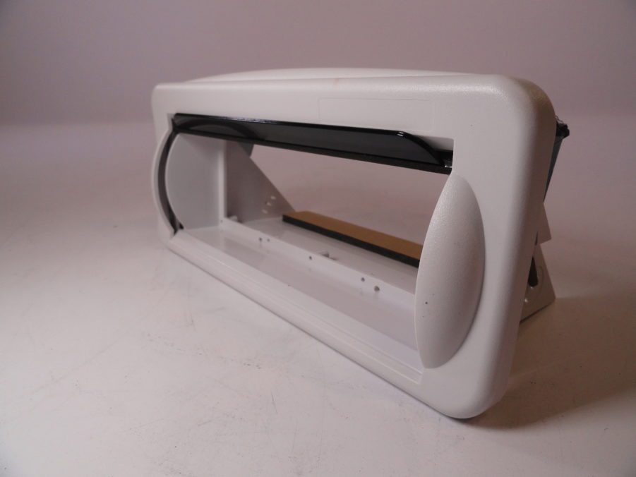 Jensen MRH211W Marine Single DIN Stereo Housing Cover - White - Water Resistant - Image 3