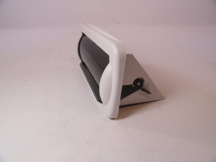 Jensen MRH211W Marine Single DIN Stereo Housing Cover - White - Water Resistant - Image 2