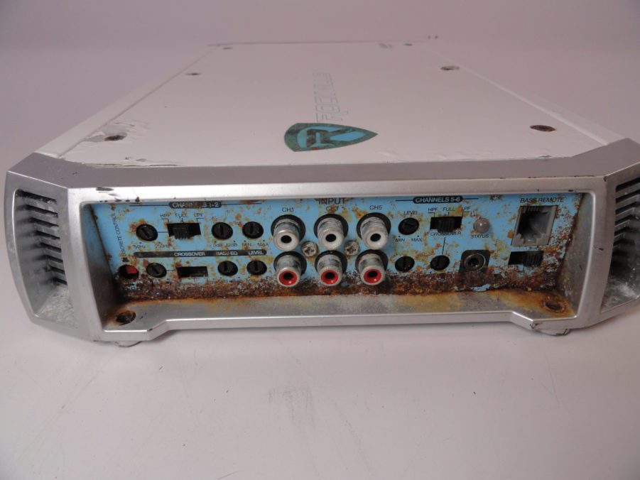 Rockville Phenom RXM-S6 2600W 6 Channel Marine Amplifier - For Parts or Repair - Image 2
