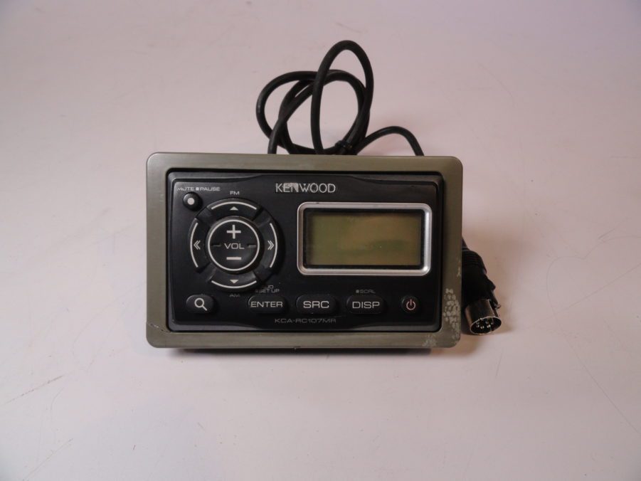 Kenwood KMR-700U Marine AM/FM/XM Radio Media Receiver w Hideaway Unit and Remote - Image 12