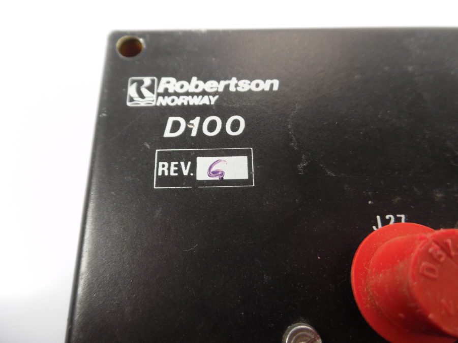 Simrad Robertson D100 Dual Control Distribution Panel f/AP100/200/200DL - REV G - Image 4