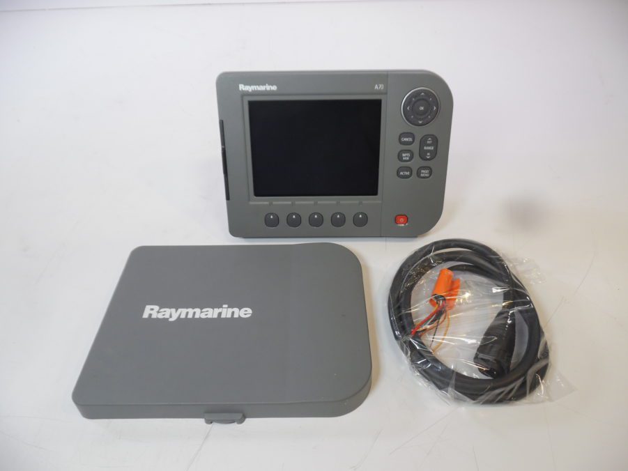 Raymarine A70 Chartplotter/GPS Display W/ Suncover - Good Condition