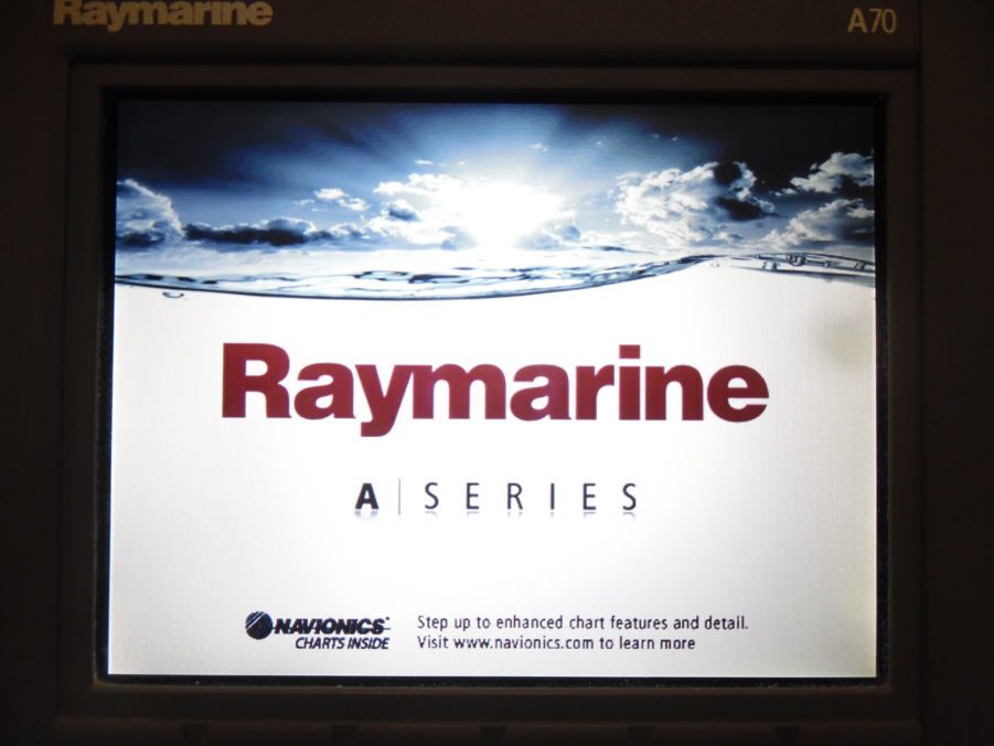 Raymarine A70 Chartplotter/GPS Display W/ Suncover - Good Condition - Image 2