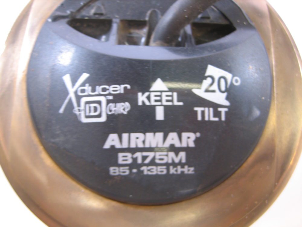 Airmar B175M20 Bronze CHIRP Transducer TESTED Garmin Simrad