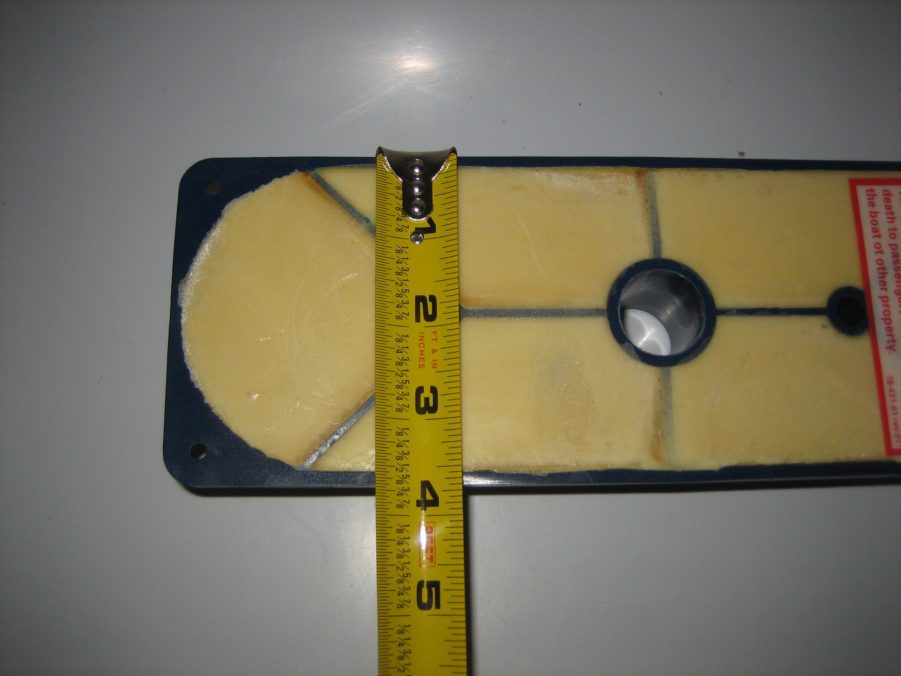 Simrad Lowrance Navico OLD STYLE Structure Scan Thru-Hull Pair *FAIRING BLOCK* - Image 7