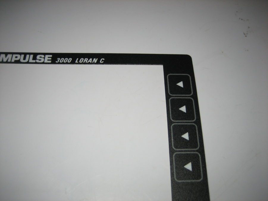 Impulse *NEW* 3000 Loran C Front Vinyl Keyboard Keypad Overlay Button - Image 7