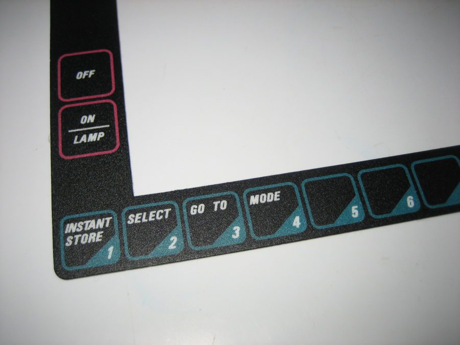 Impulse *NEW* 3000 Loran C Front Vinyl Keyboard Keypad Overlay Button - Image 4