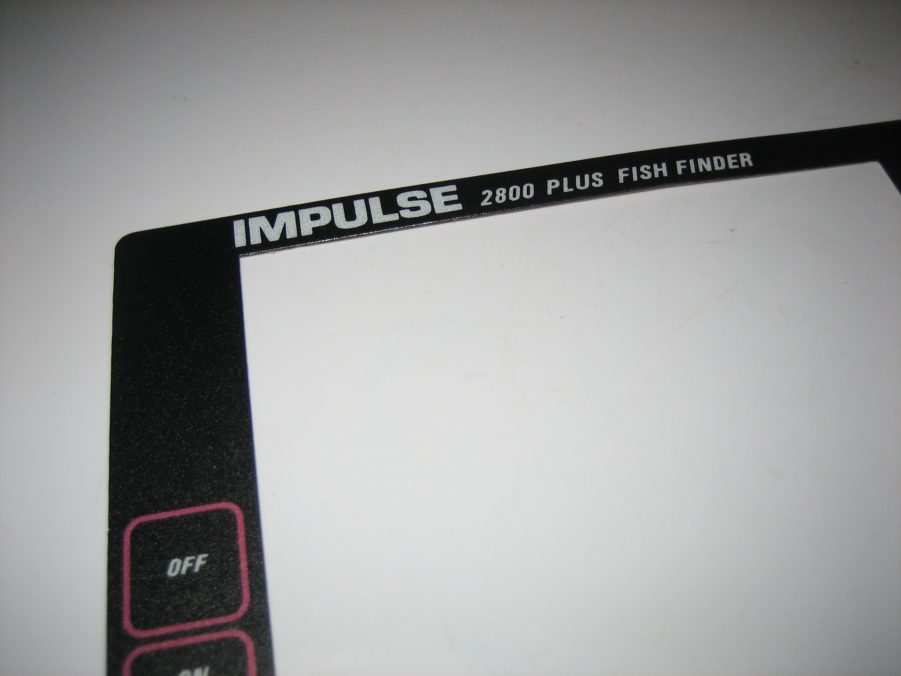 Impulse *NEW* 2800 + Plus Fish Finder Front Vinyl Keyboard Keypad Overlay Button - Image 6