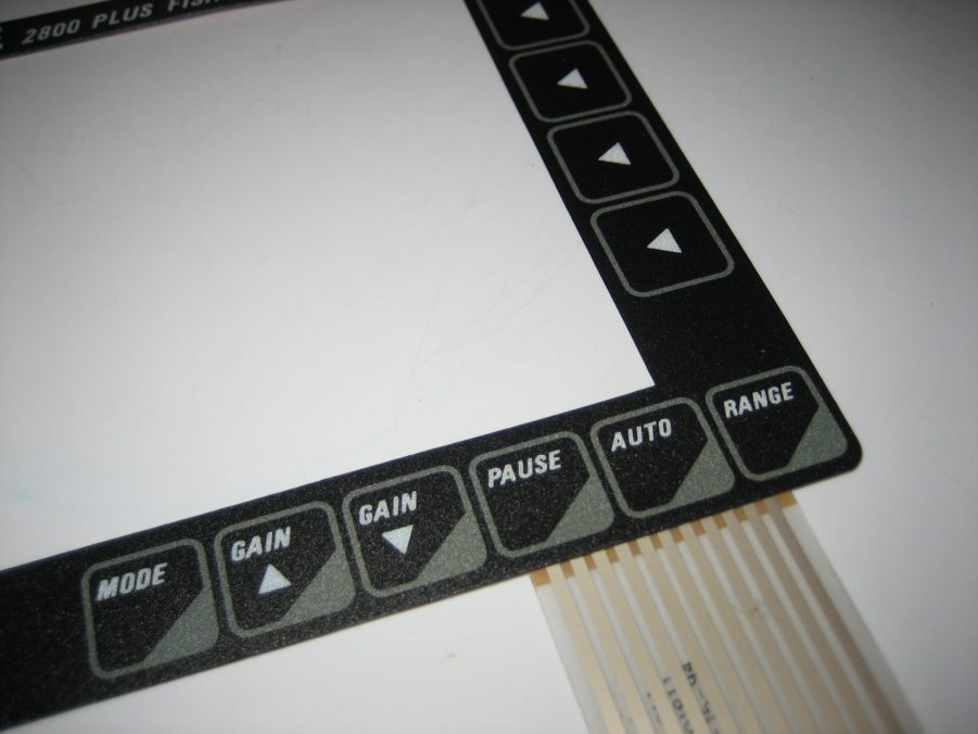 Impulse *NEW* 2800 + Plus Fish Finder Front Vinyl Keyboard Keypad Overlay Button - Image 5
