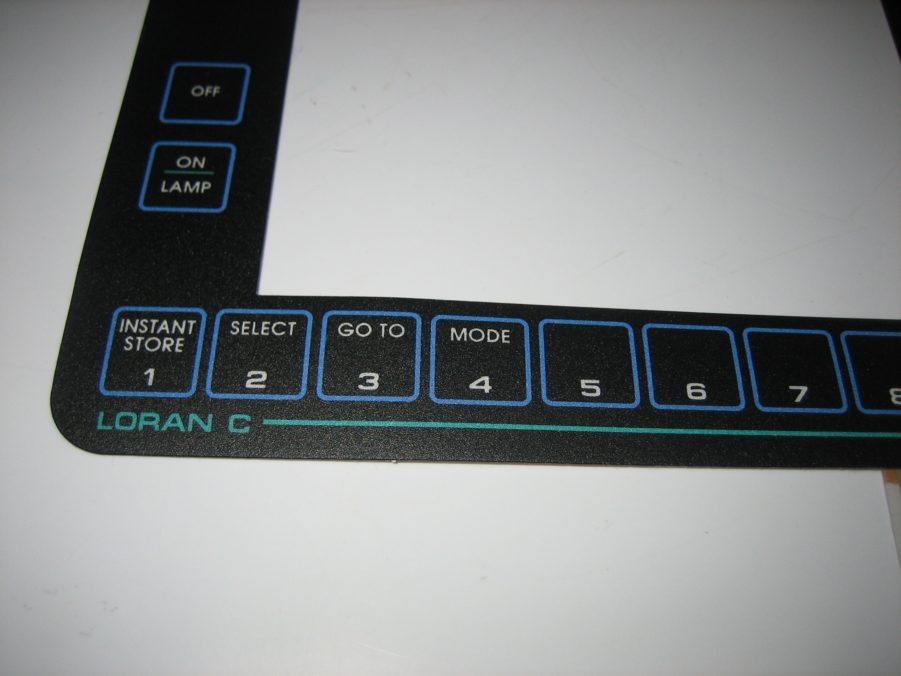 Impulse *NEW* 3001 Loran Front Vinyl Keyboard Keypad Overlay Buttons - Image 4