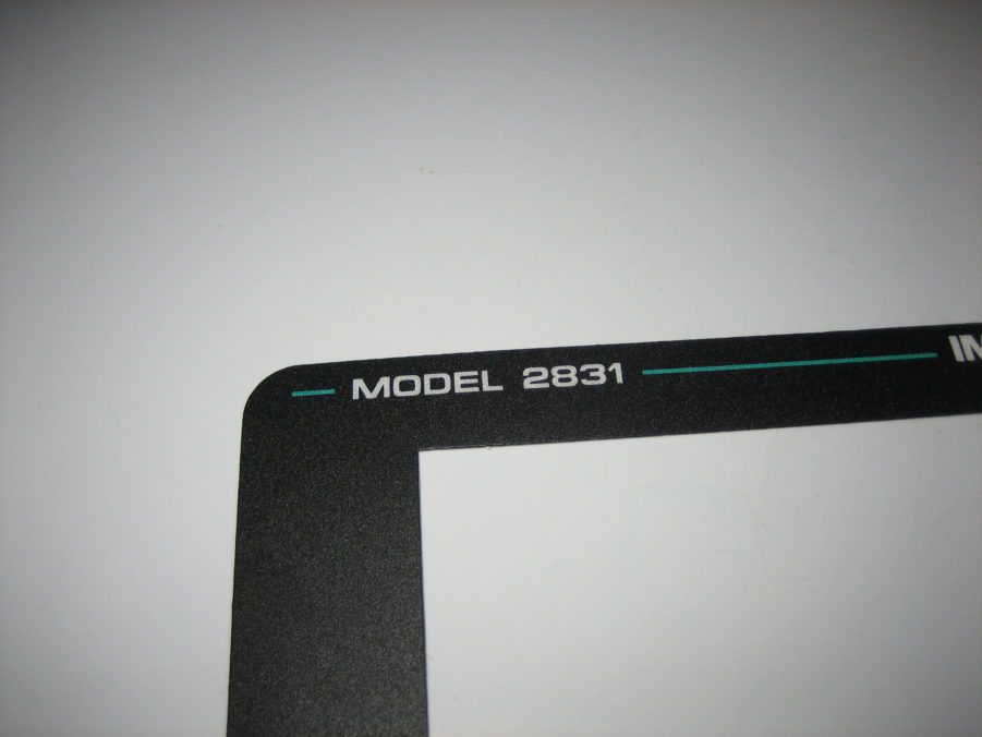 Impulse *NEW* 2831 Loran/Depthfinder Front Vinyl Keyboard Keypad Overlay Buttons - Image 5