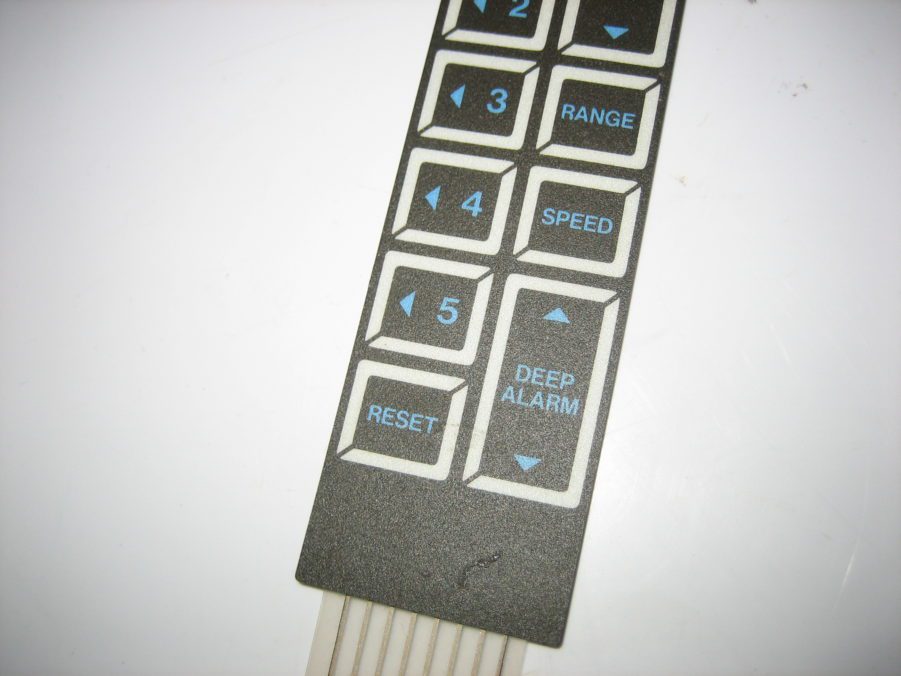 Impulse Microtrac 6200 6800 Front Vinyl Keyboard Keypad Overlay Buttons Fascia - Image 3