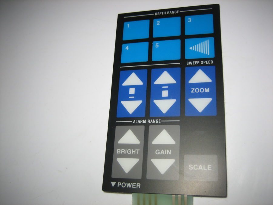 Ray Jefferson Telescan 480 Front Vinyl Keyboard Keypad Overlay Buttons Fascia - Image 4