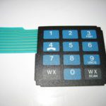 Regency Polaris VHF Hailer Vinyl Front Keyboard Keypad Overlay Fascia Buttons - Image 2