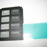 Regency Polaris VHF Hailer Vinyl Front Keyboard Keypad Overlay Fascia Buttons - Image 2