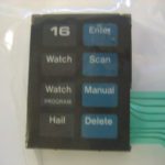 Regency Polaris Hailer VHF Front Vinyl Keyboard Keypad Overlay Fascia Buttons - Image 5