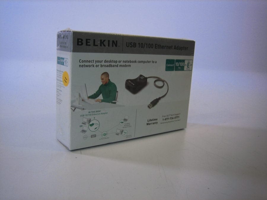 Belkin F5D5050 USB to 10/100 Ethernet Adaptor - Networking- New - Image 3