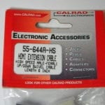 Calrad Electronic Accessories HDMI Extension Cable 55-644A-HS 6'' Long New - Image 2