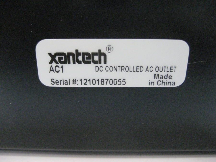 Xantech AC1 DC Controlled Triggered AC Outlet XANAC1 - NEW - Image 4