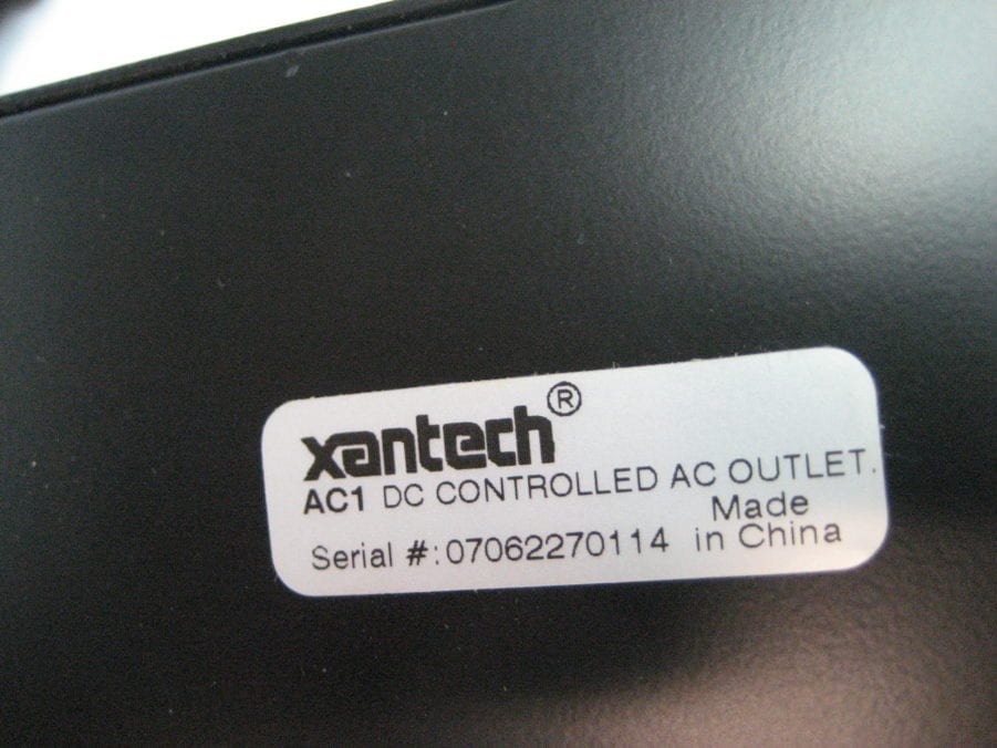 Xantech AC1 DC Controlled Triggered AC Outlet XANAC1 - Image 4