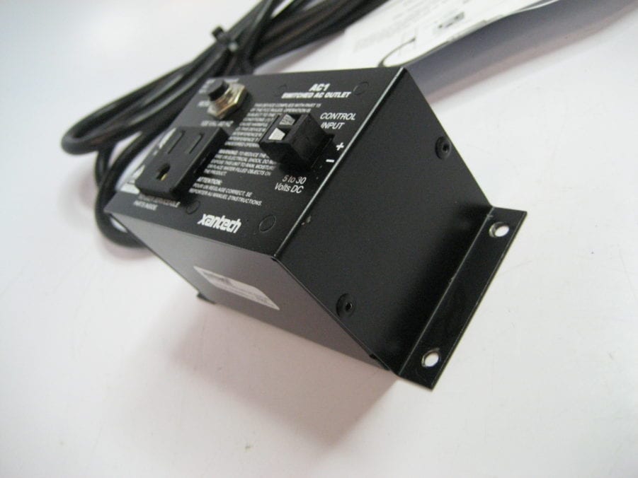 Xantech AC1 DC Controlled Triggered AC Outlet XANAC1 - Image 3