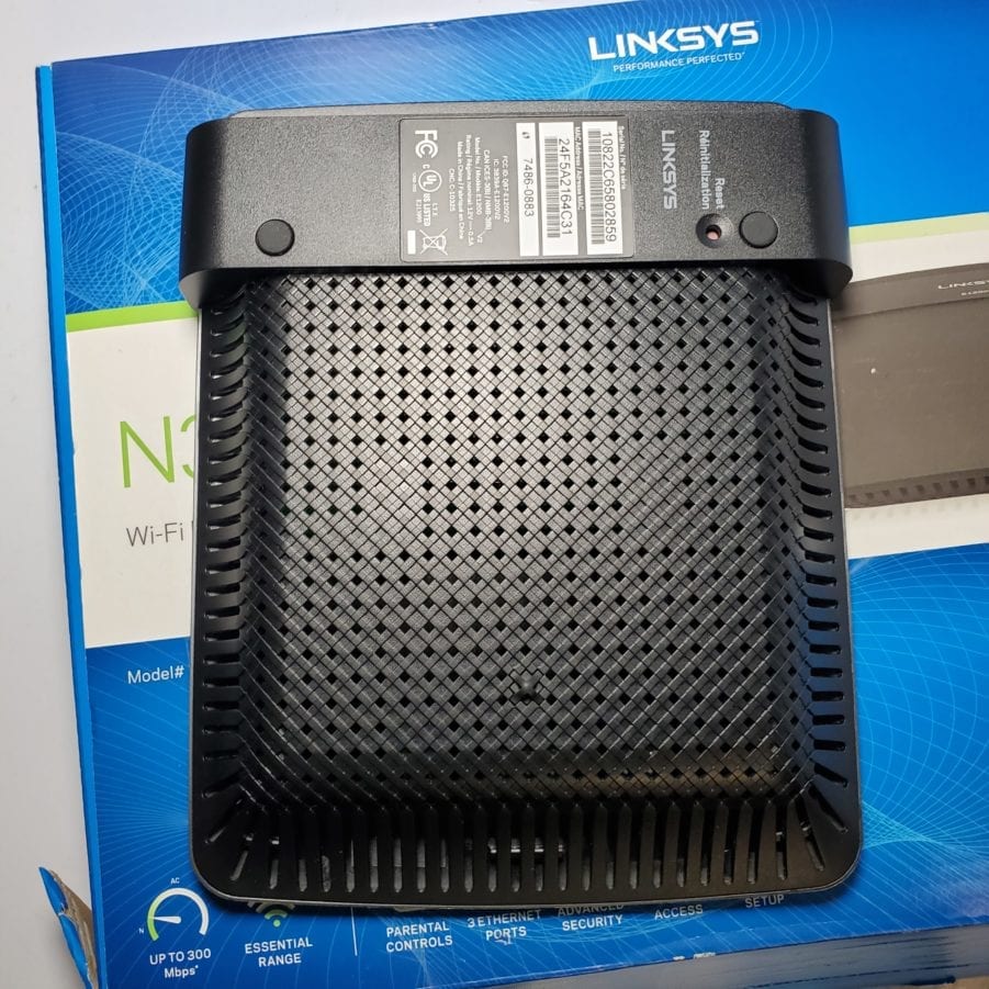 Linksys E1200-NP N300 - 300 Mbps Wireless Wifi Router w/ WPS - Open Box - Image 9