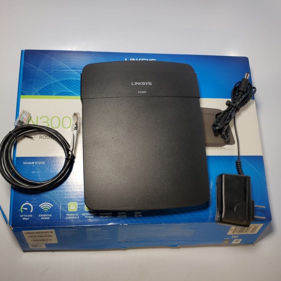 Linksys E1200-NP N300 - 300 Mbps Wireless Wifi Router w/ WPS - Open Box - Image 8