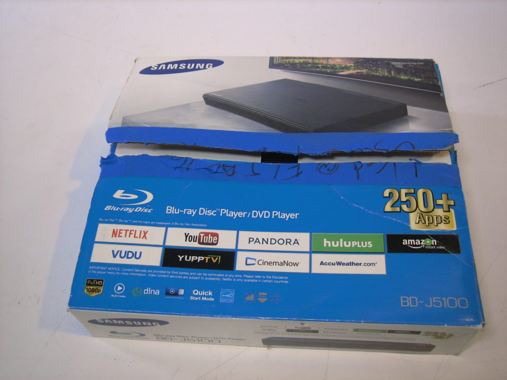 Samsung BluRay player BDJ5100 Network/Smart Capable Used Max