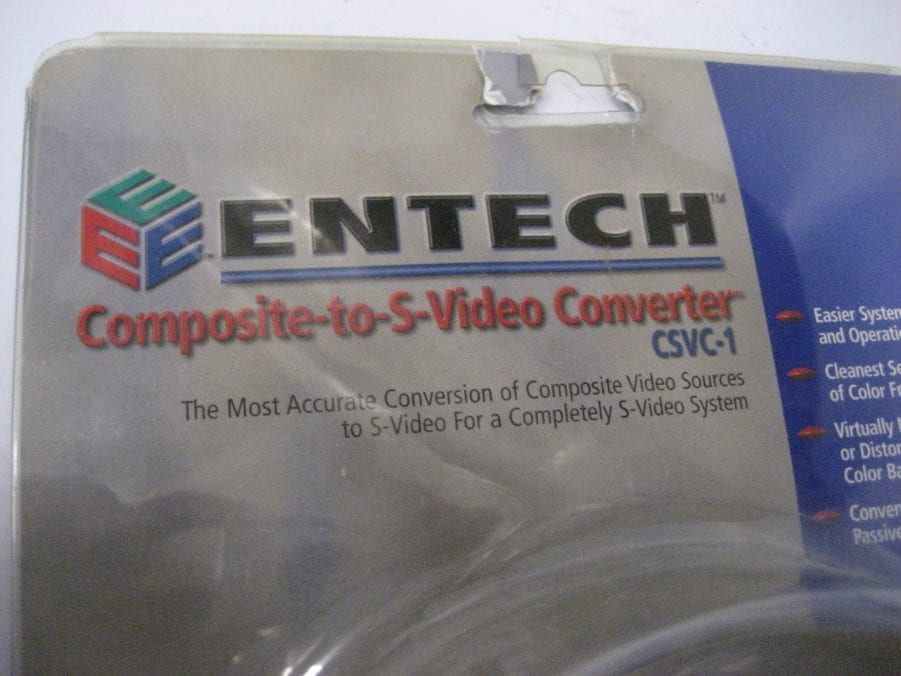 Monster / Entech CSVC-1 Composite to S-Video High Resolution Converter - Image 5