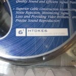 Vanco - Blue jet - HTDKE6 - RCA Composite A/V Cable - New - Image 3