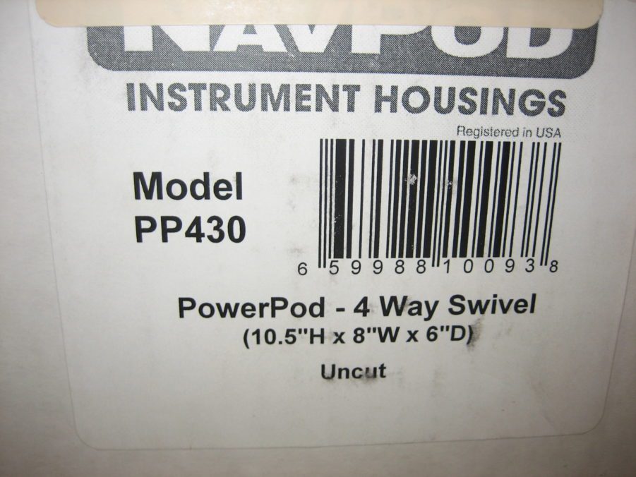 NavPod PP430 4Way Swivel PowerPod Instrument Housing *NEW* Free US