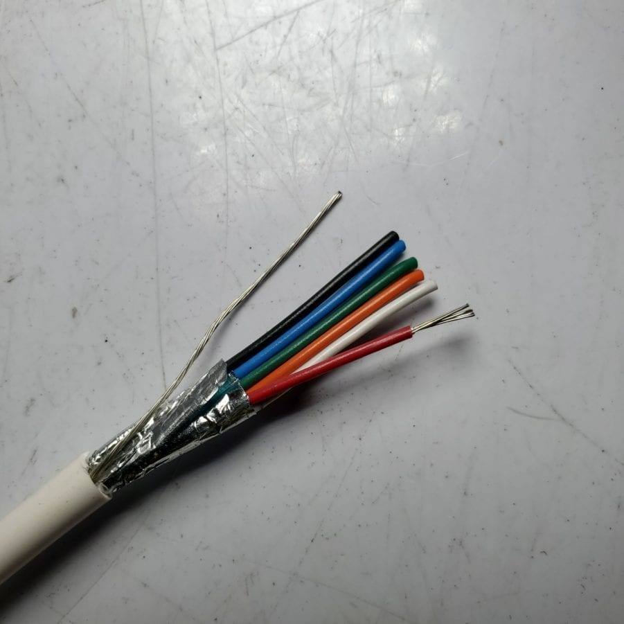 Manhattan CDT SBX9711181 22/6 - 22AWG 6/C Multi-Conductor LV Data Cable - 69FT - Image 6