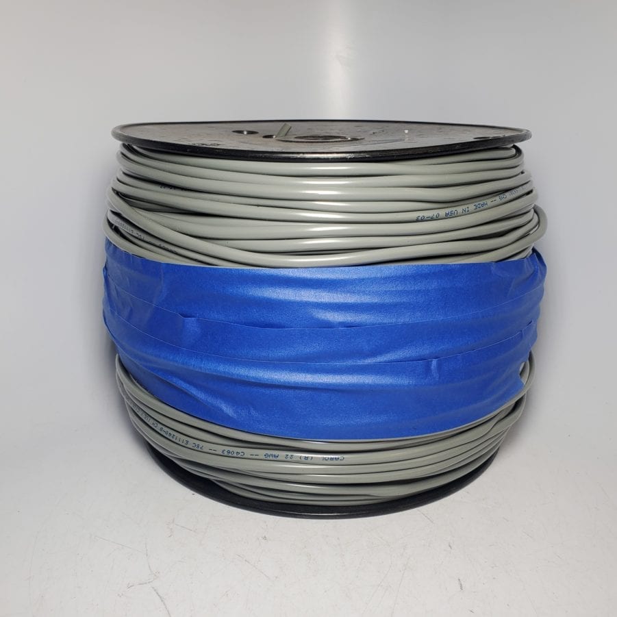 Carol Wire C4063 - 4 Cond 22 AWG Tinned Copper Comm Control Cable - 870ft Spool