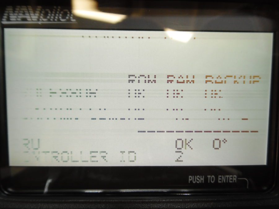 Furuno Navpilot Control Head - FAP-7011 - MONO - FOR PARTS OR REPAIR - Image 2