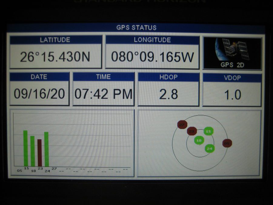 Standard Horizon GPS Chart CP390i - TEST GOOD W/ Power Cable - Image 3