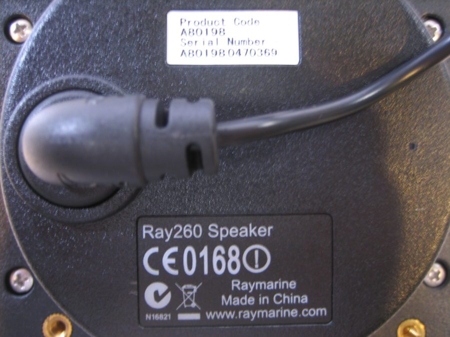 Raymarine RayMic260 VHF Marine Radio Handset 260 A80196 (NEW) - Image 5