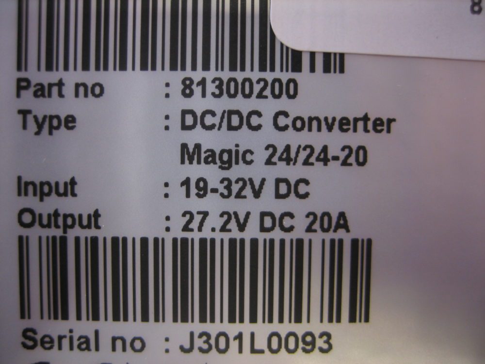 Mastervolt Magic 24/24-20 DC-DC Converter 81300200 - NEW - Max Marine ...