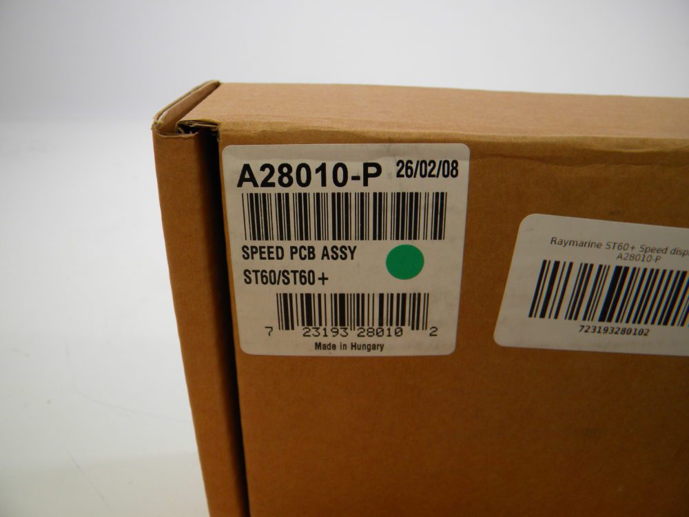Raymarine ST60+ Speed Display PCB A28010-P New in Box - Max Marine ...
