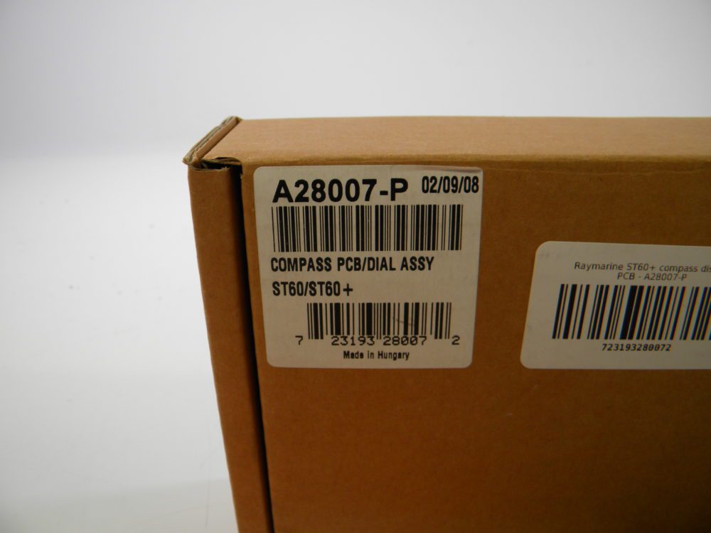 Raymarine A28007-P Compass PCB/DIAL ASSY ST60/ST60+ New in Box - Max ...