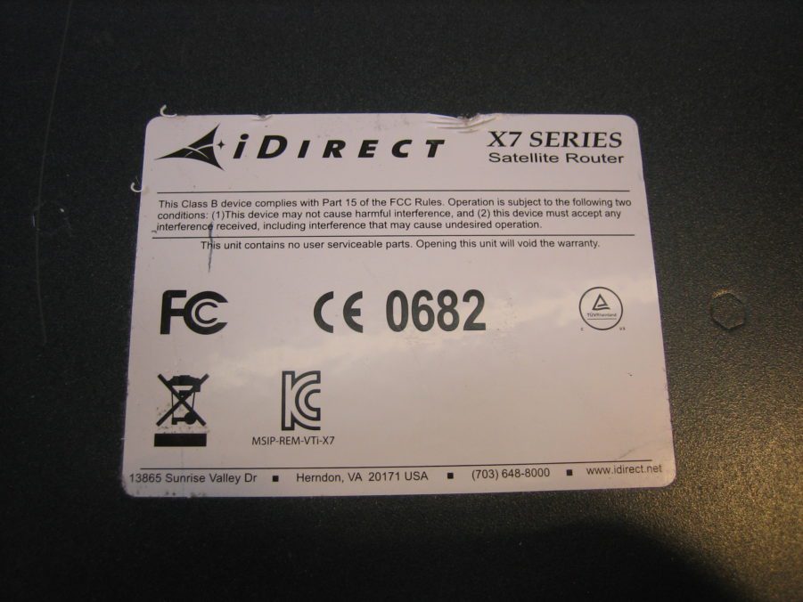 iDirect - X7 Satellite Router Modem - Free US Shipping - Image 6